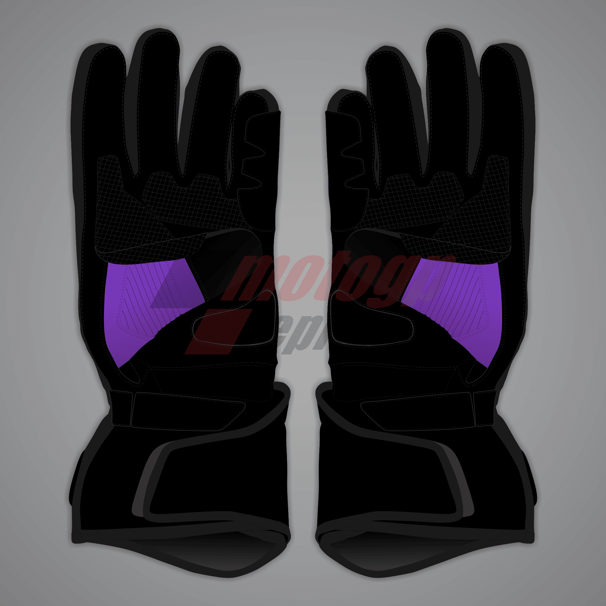 Motorcycle Track Gloves