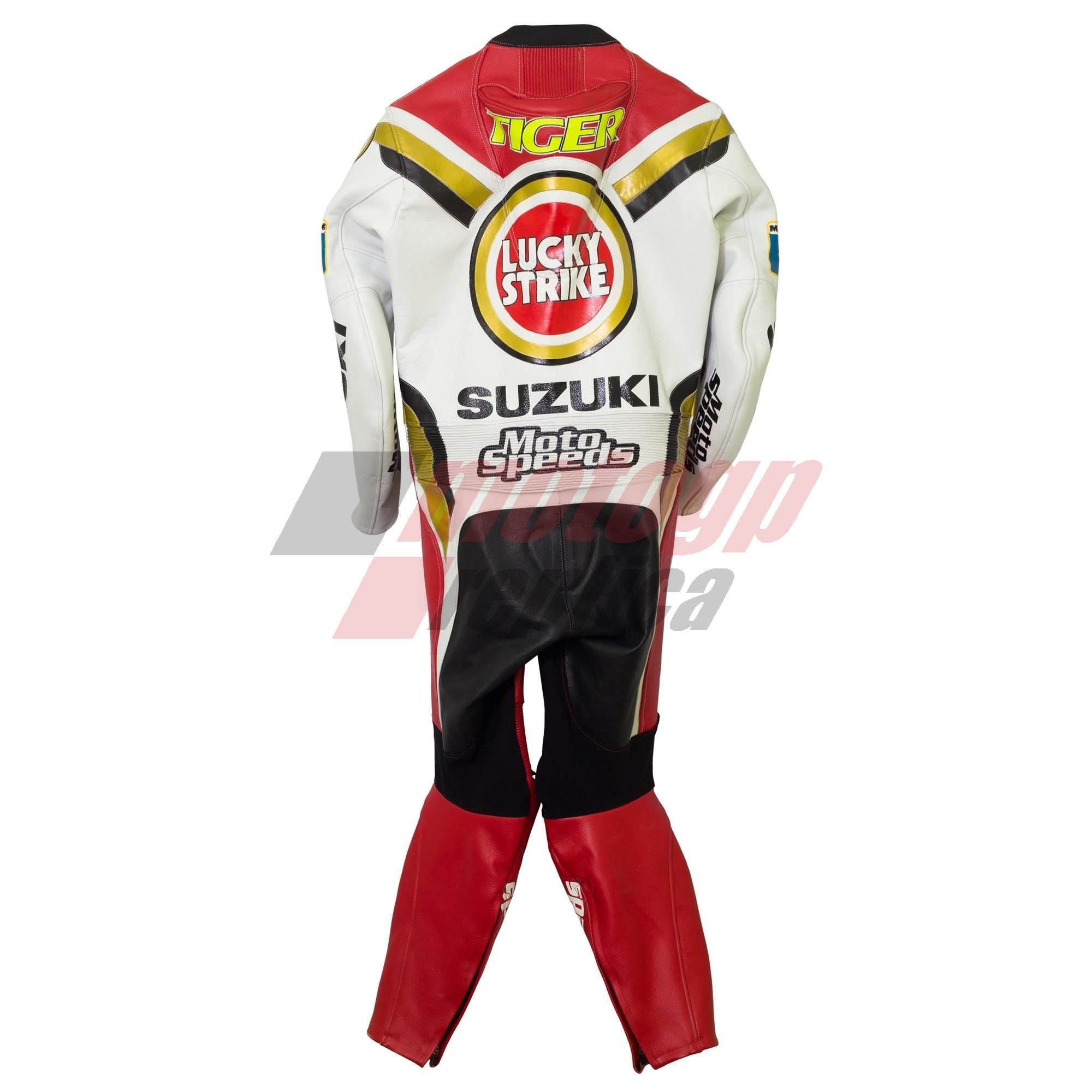 Suzuki One Piece Leather Suit