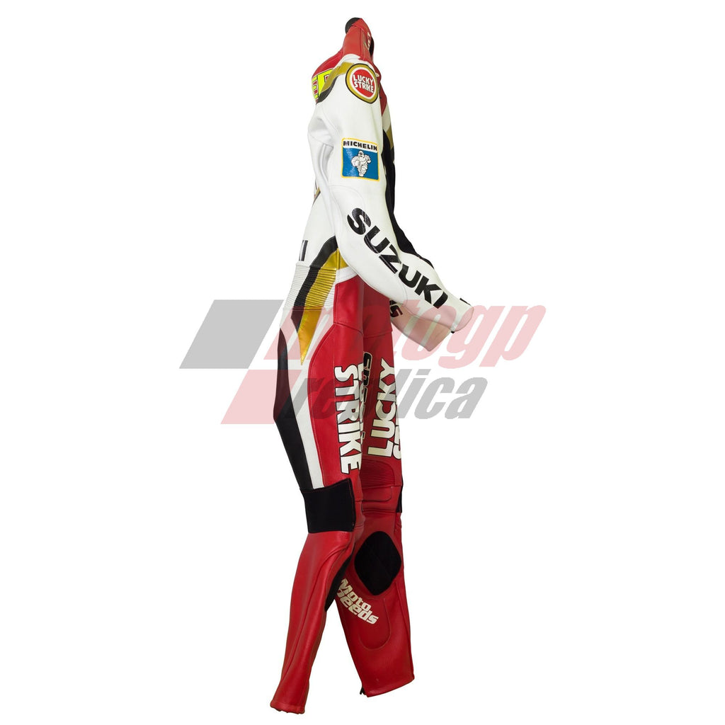 Suzuki Racing Leather Suit