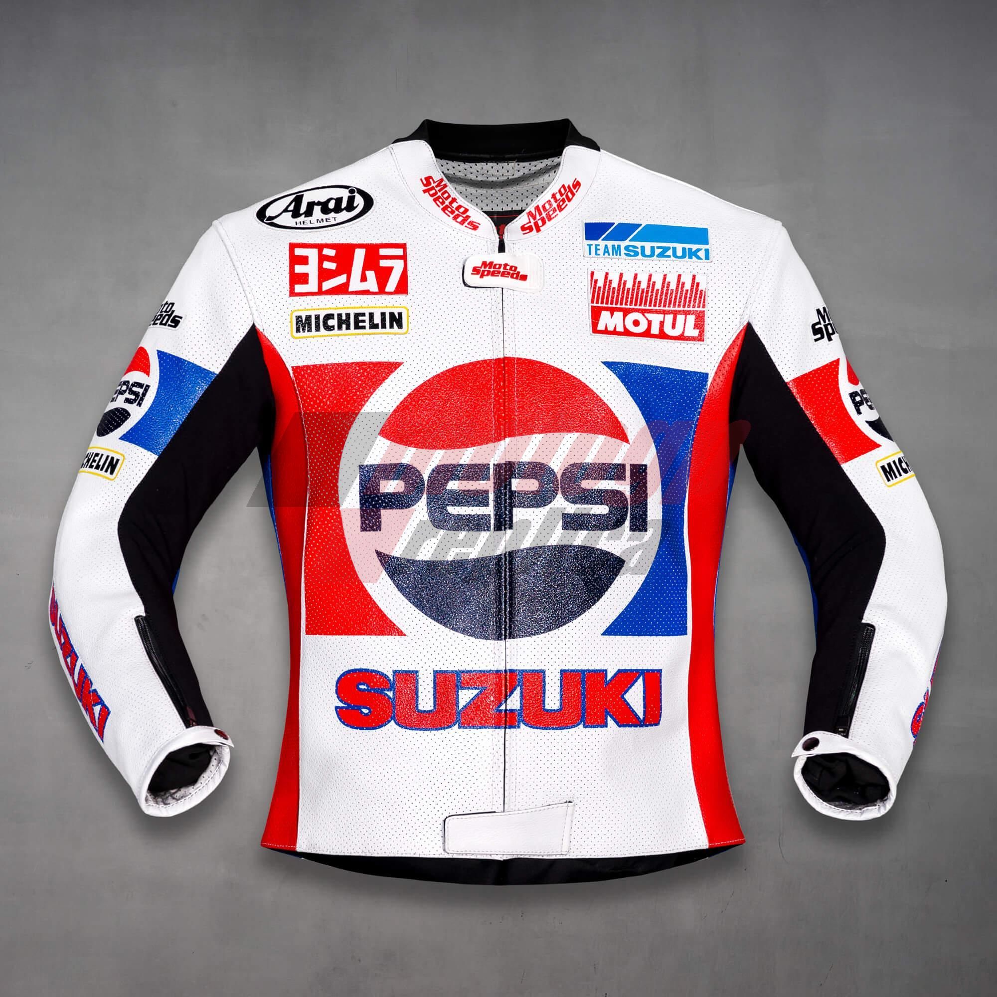 Kevin Schwantz Pepsi Suzuki GP 1988 Motorbike Jacket