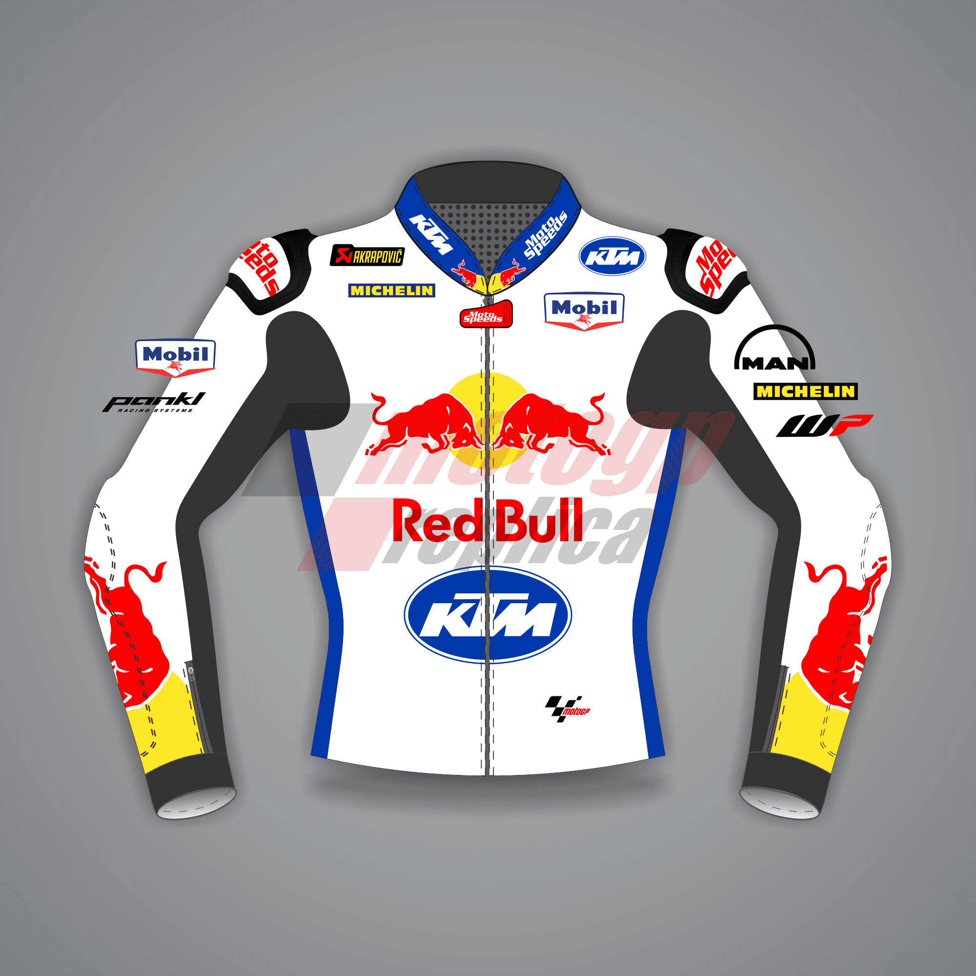 Brad Binder KTM Leather Motorcycle Jacket British GP 2024