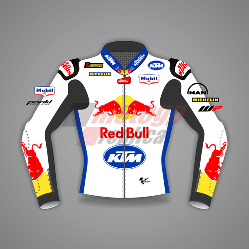 Brad Binder KTM Leather Motorcycle Jacket British GP 2024