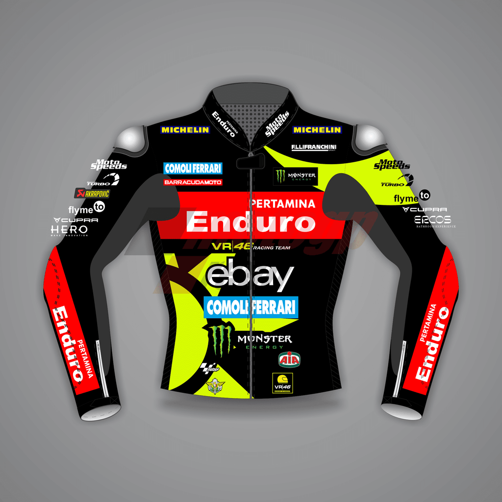 Marco Bezzecchi Leather Ducati Jacket British GP 2024