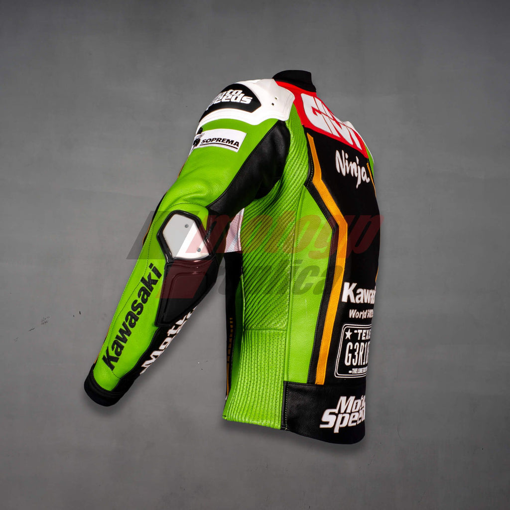 Leather Kawasaki Jacket Garrett Gerloff SBK 2025