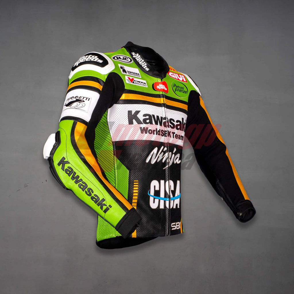 Leather Kawasaki Jacket