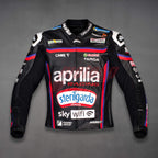 Leather Moto Jacket Jorge Martin Aprilia MotoGP 2025