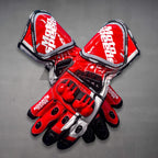 Leather Racing Gloves