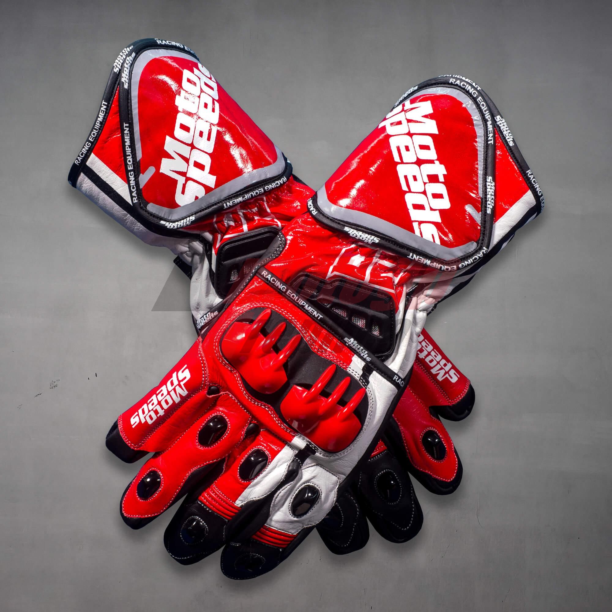 Leather Racing Gloves