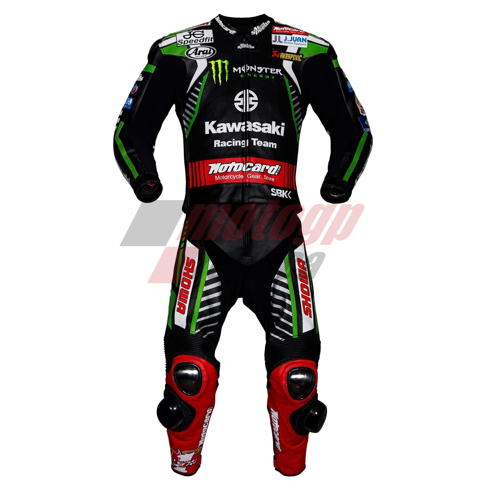 Leon Haslam Kawasaki 2019 WSBK Race Suit