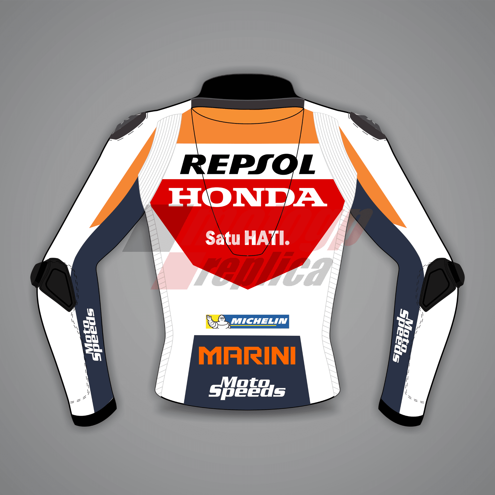 Leather Repsol Jacket