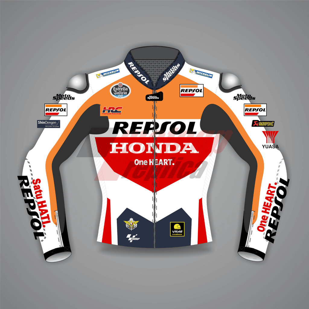 Luca Marini Leather Repsol Jacket MotoGP 2024