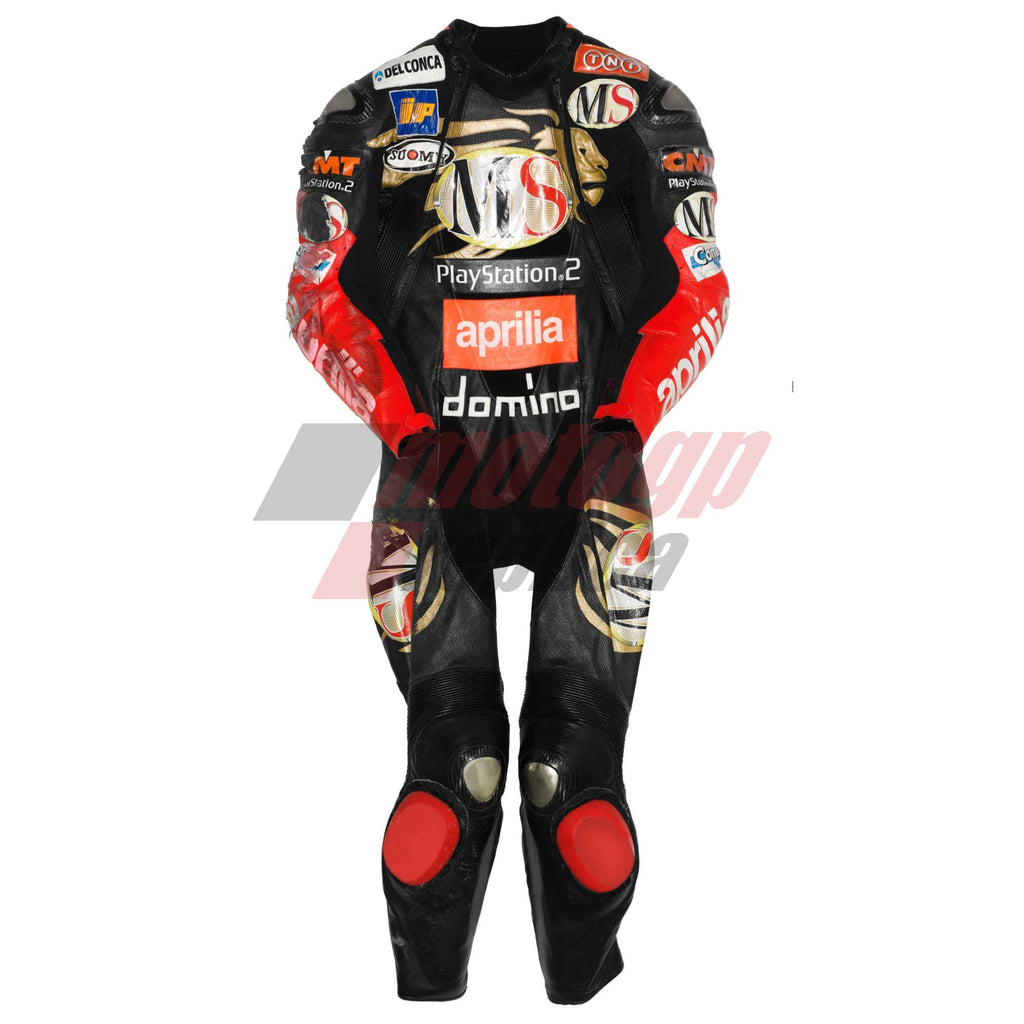 Manuel Poggiali Aprilia GP 2003 Leather Suit