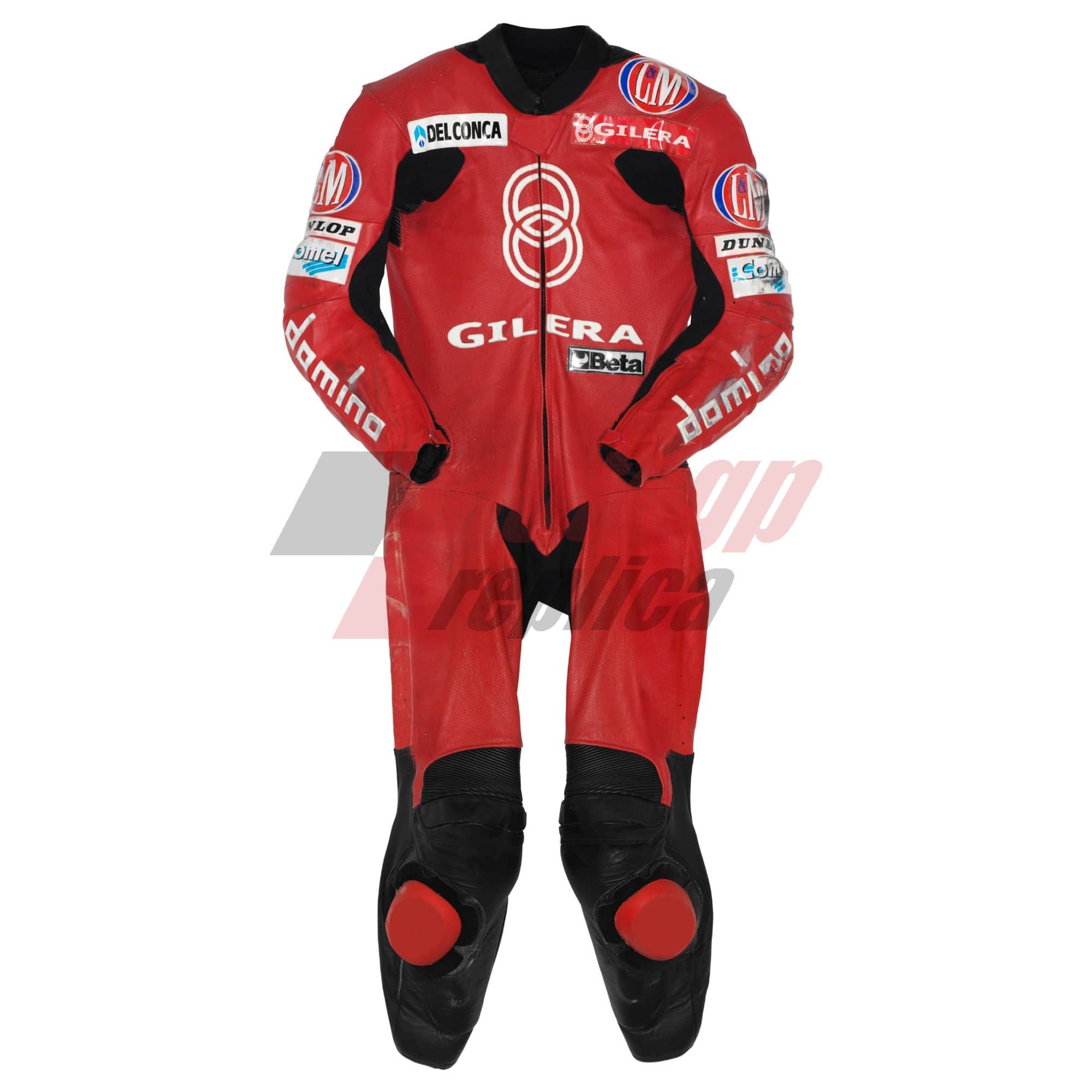 Manuel Poggiali Gilera Motorcycle Race Suit GP 2001