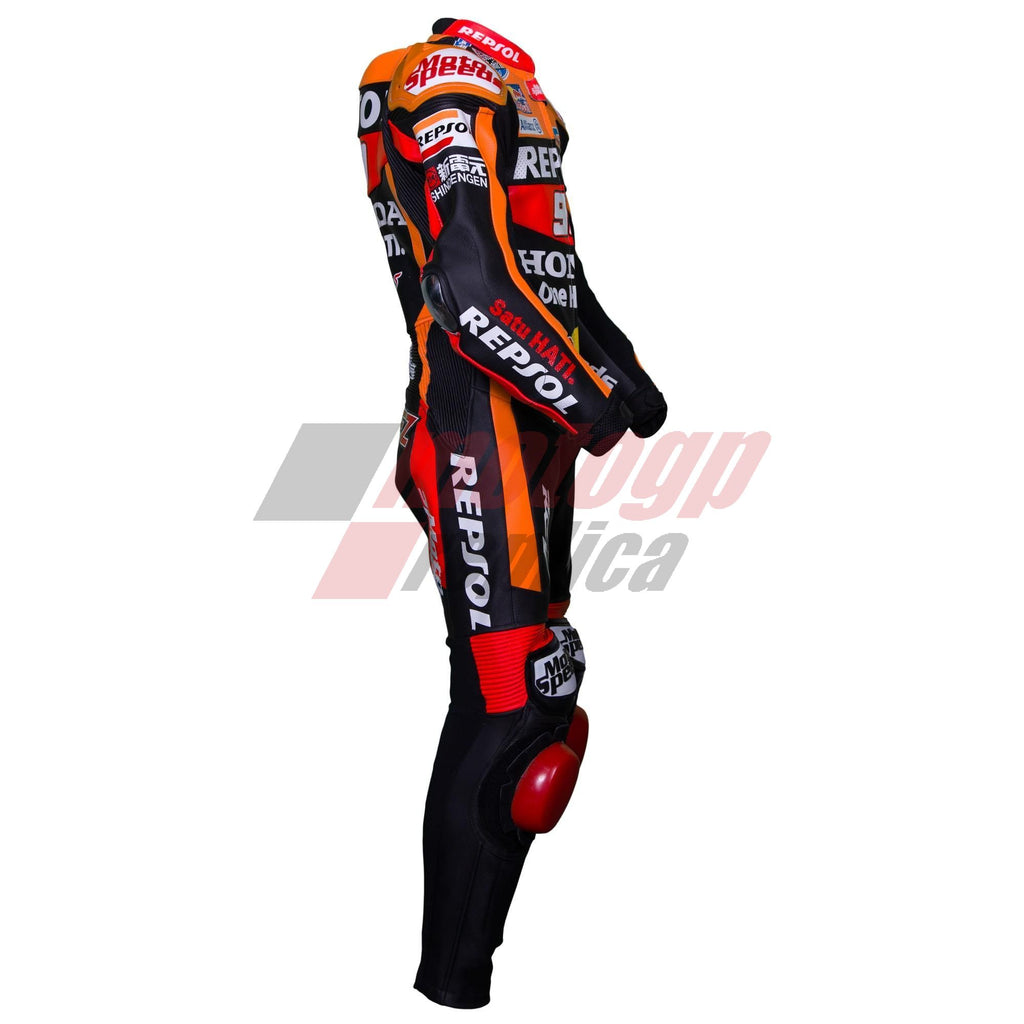 Black and Orange Suit