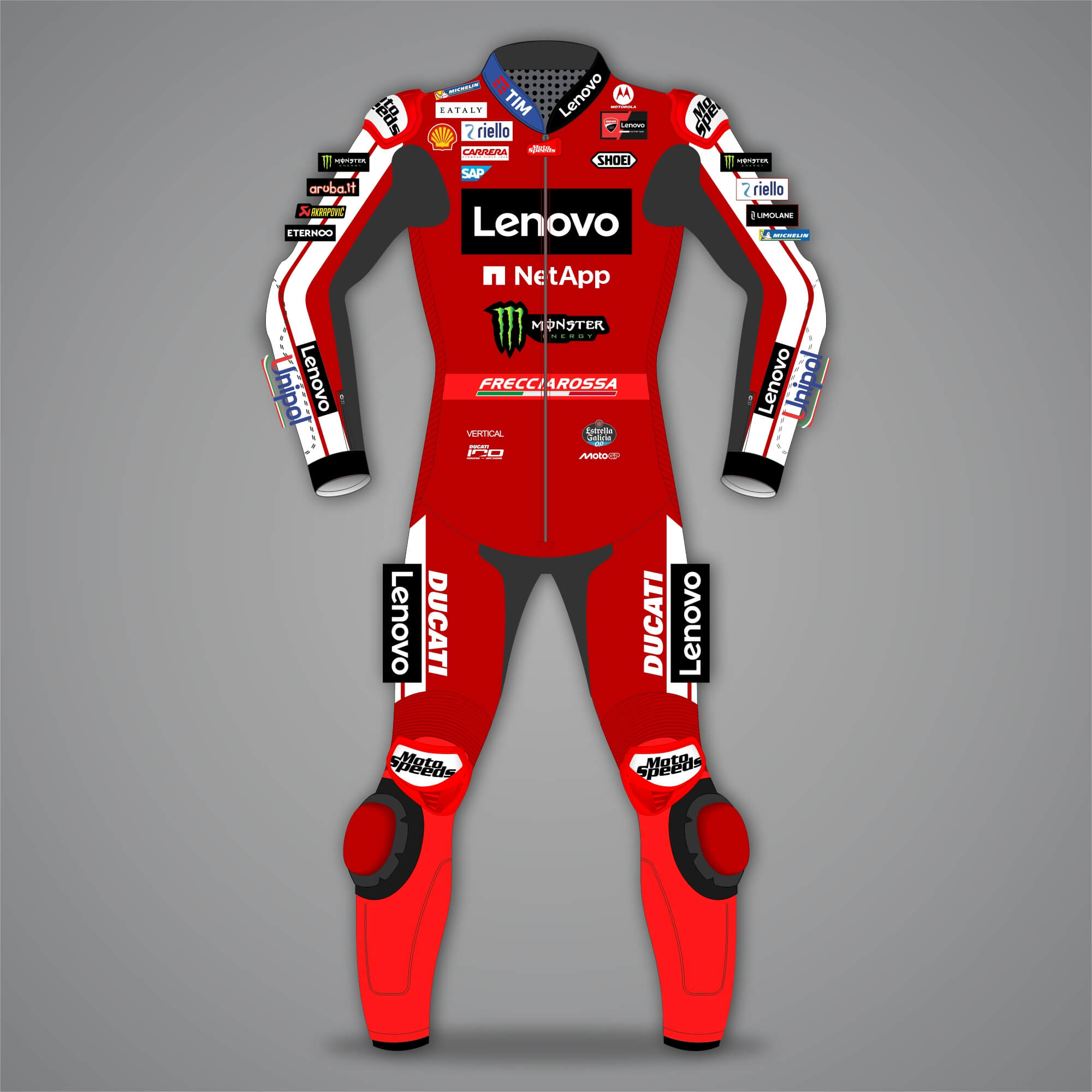 Marc Marquez Suit Ducati MotoGP 2026