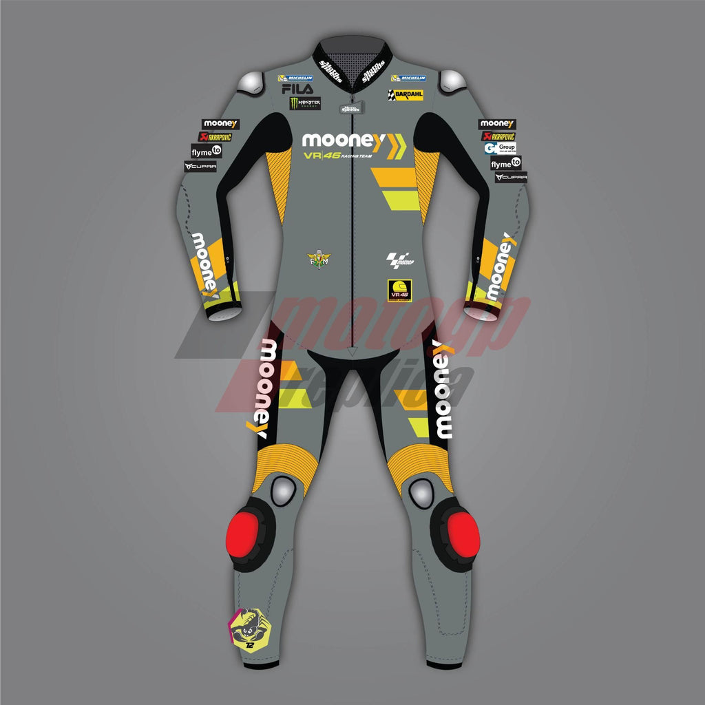 Marco Bezzecchi Ducati Full Leather Suit VR46 Racing Team