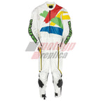 Marco Luckinelli Motorbike Racing Suits GP 1985