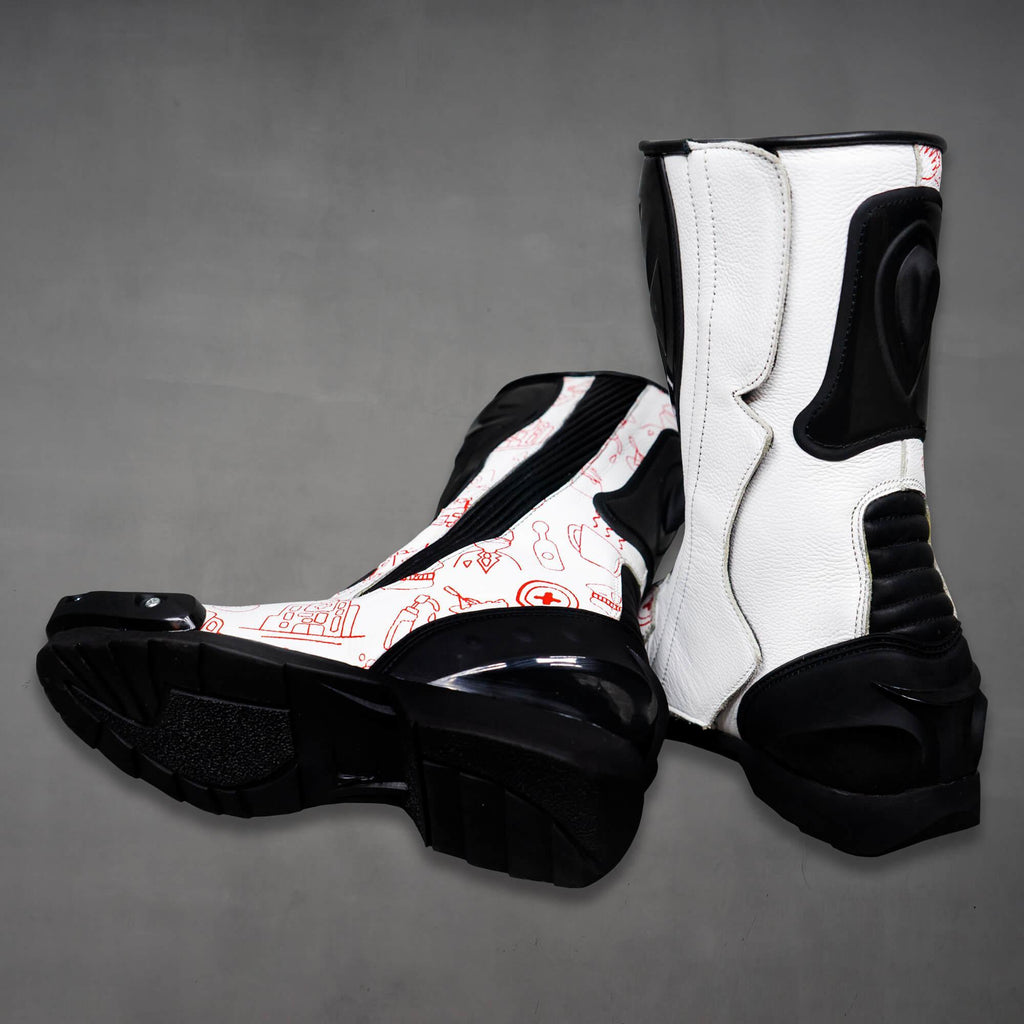Marquez COVID 19 Racer Boots Motorcycle MotoGP 2020
