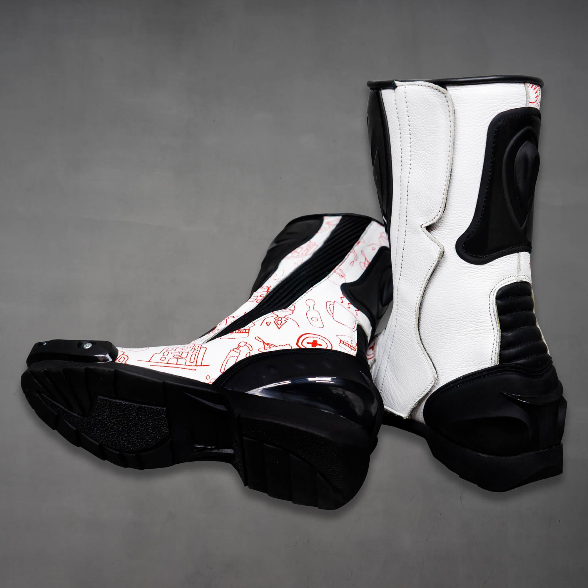 Marquez COVID 19 Racer Boots Motorcycle MotoGP 2020