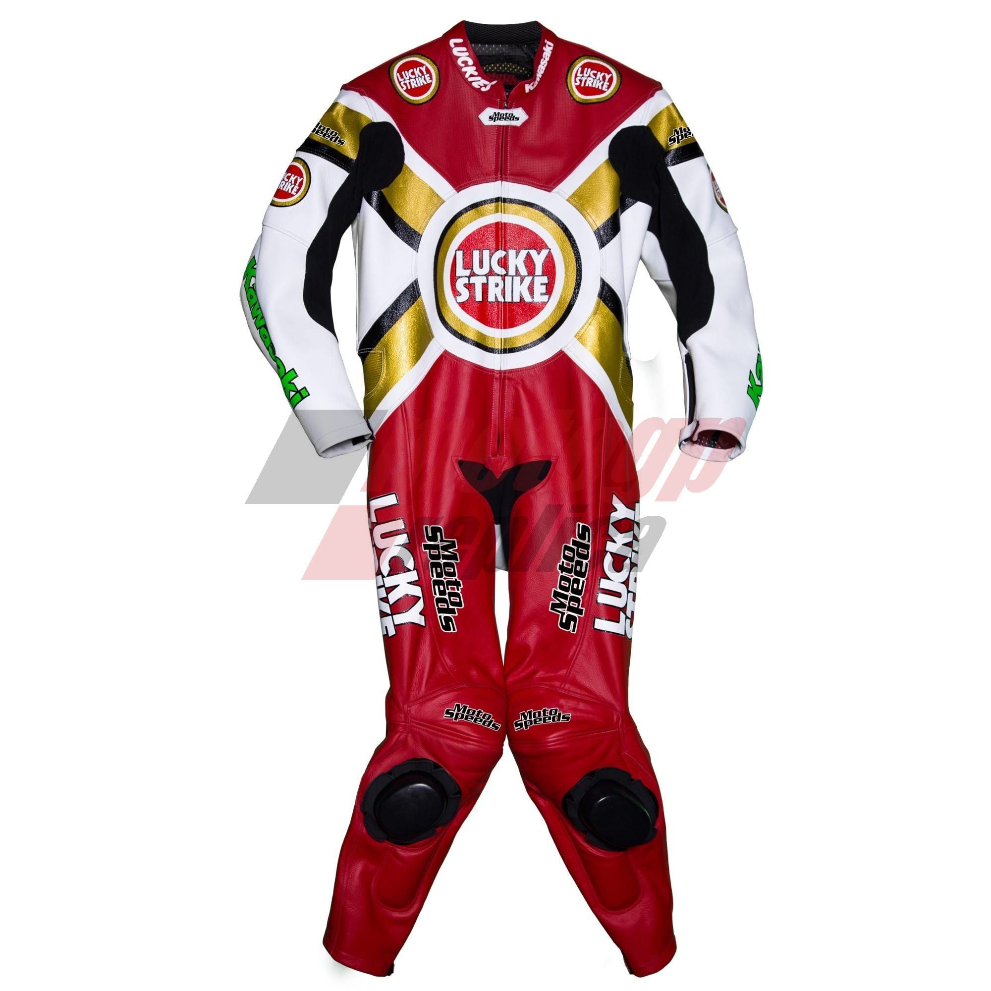 Martin Craggill Lucky Strike Kawasaki Leathers