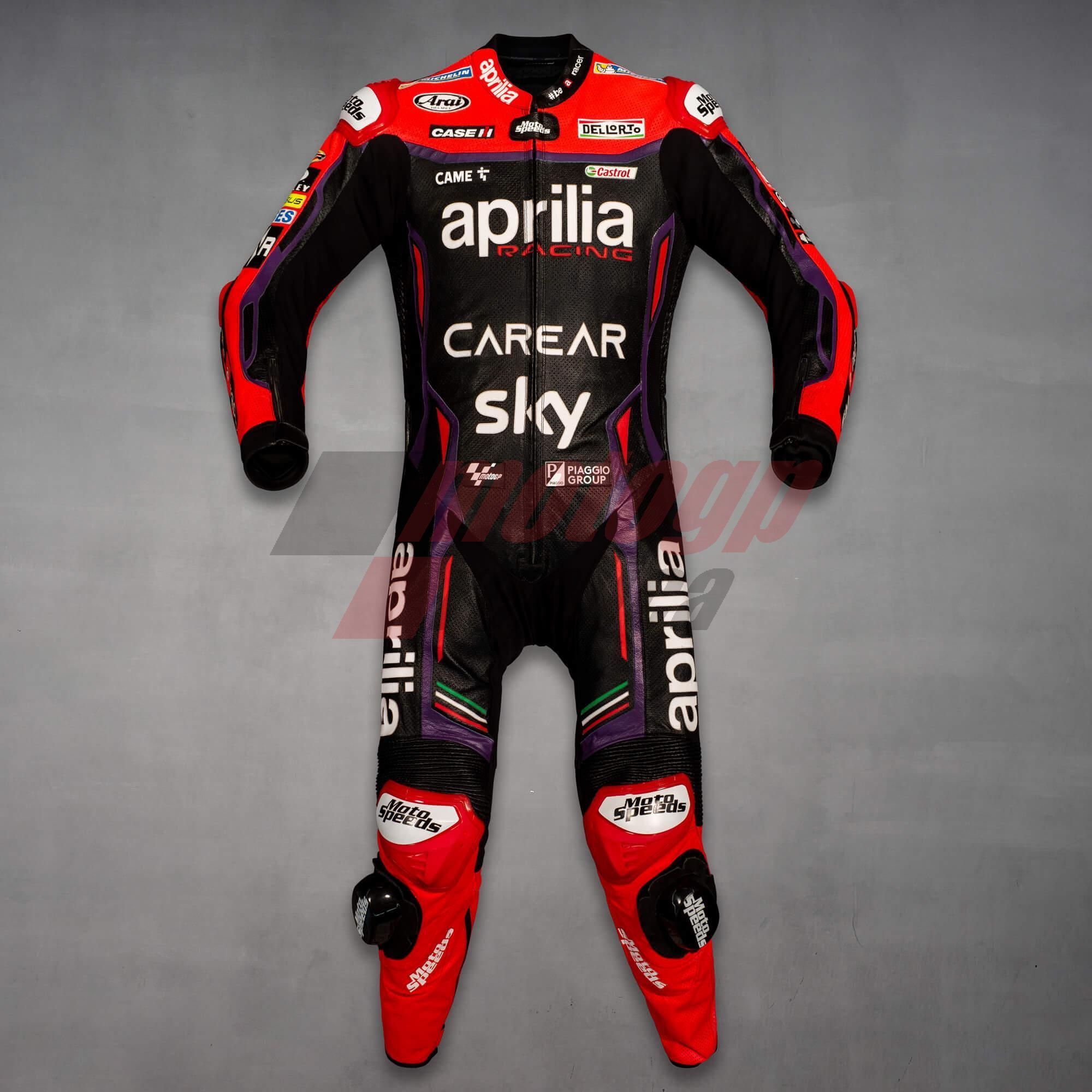 Maverick Vinales Aprilia Biker Suit MotoGP 2023
