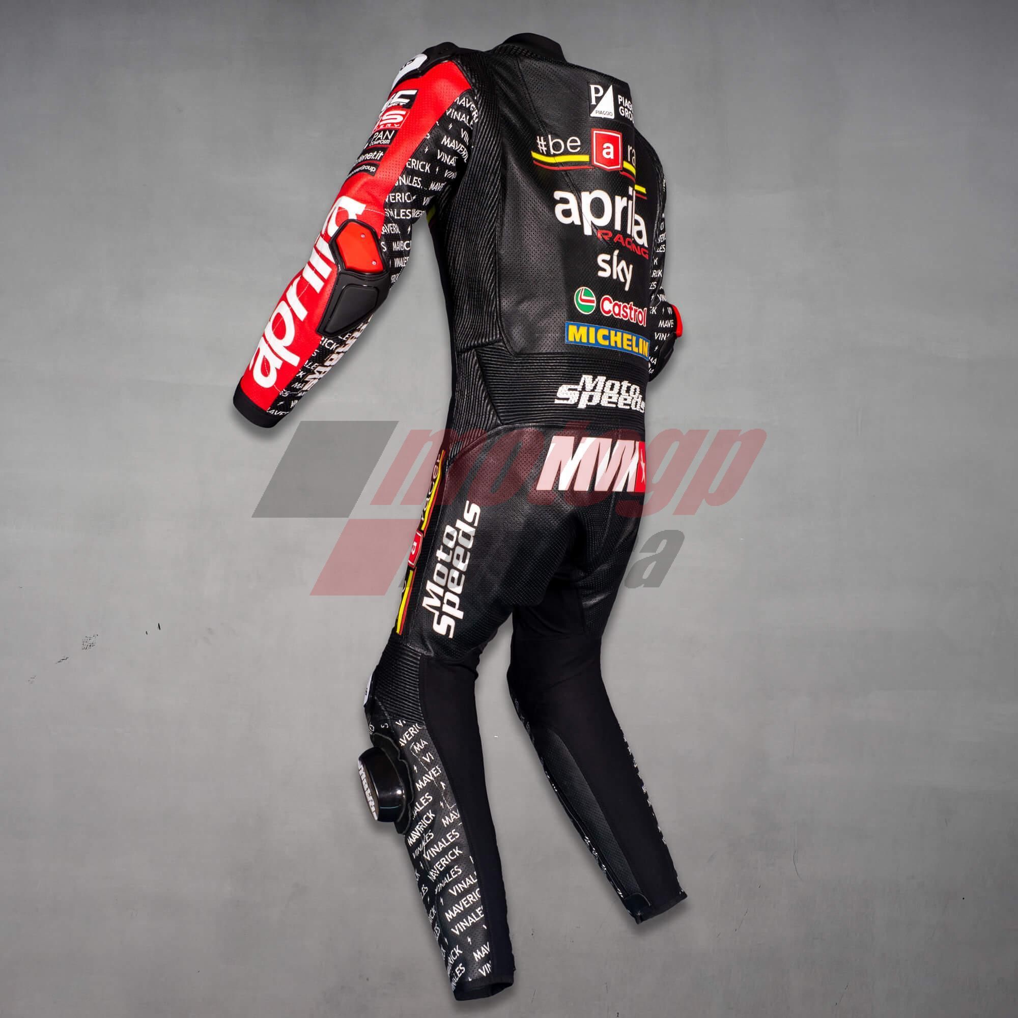 Suit for Motorcycle Maverick Vinales Aprilia British GP 2024