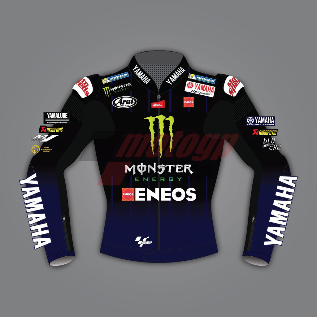 Maverick Vinales Monster Energy Motorcycle Jacket MotoGP 2021