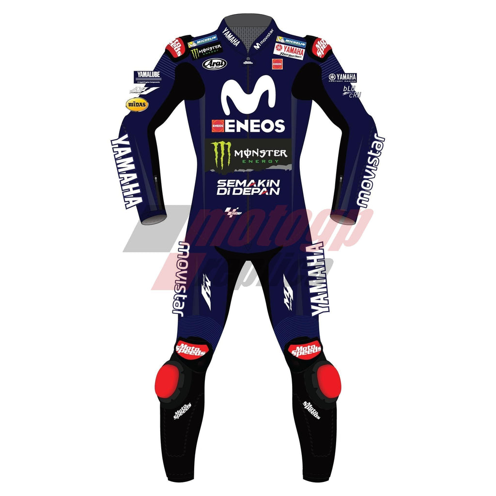 Maverick Vinales Movistar Yamaha MotoGP 2018 Suit