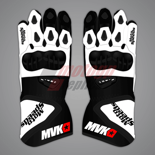 Maverick Vinales Safest Motorcycle Gloves Winter Test 2024