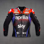 Maverick Vinales Track Motorcycle Jacket Aprilia MotoGP 2024