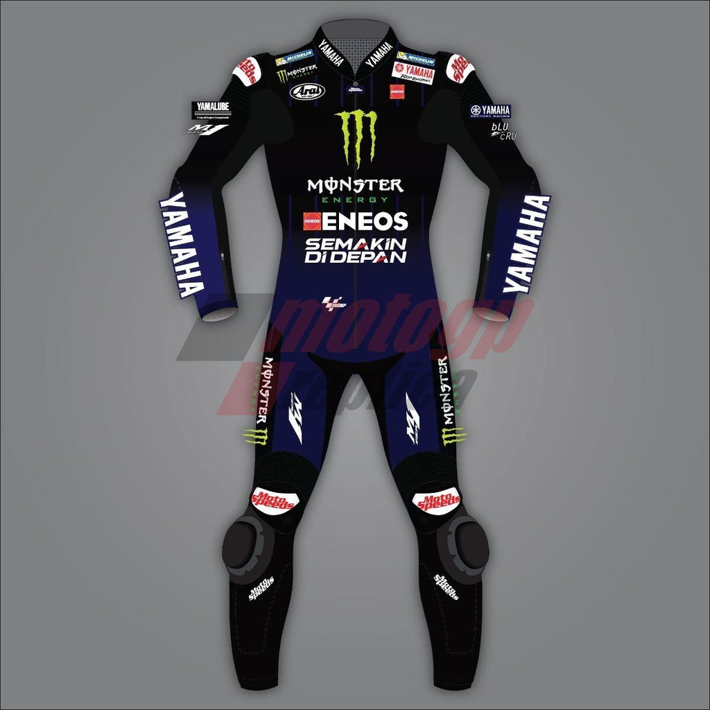 Maverick Vinales Yamaha Monster Racing Suit MotoGP 2020