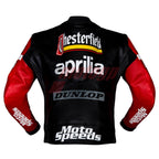 Aprilia Leather Motorcycle Jacket