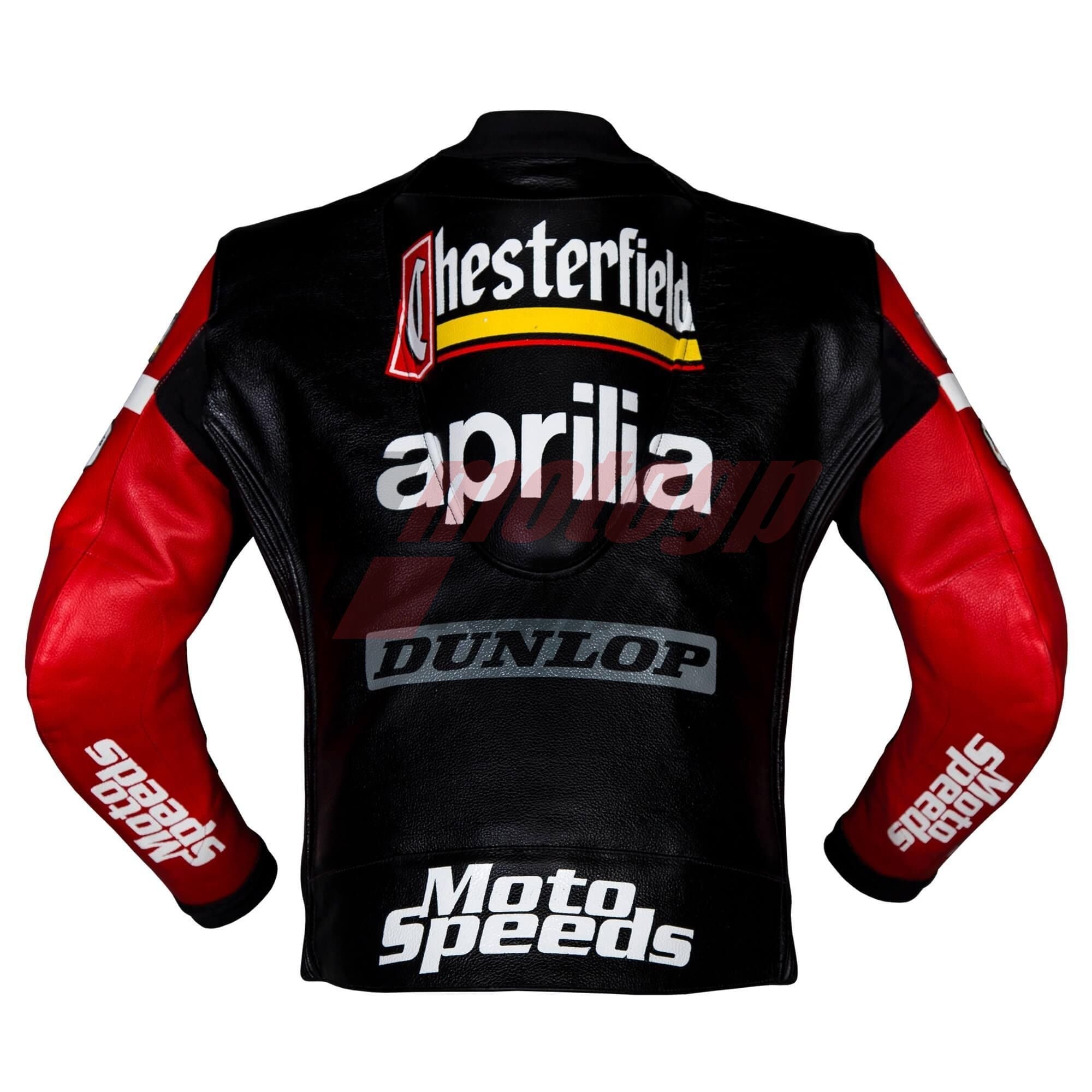 Aprilia Leather Motorcycle Jacket