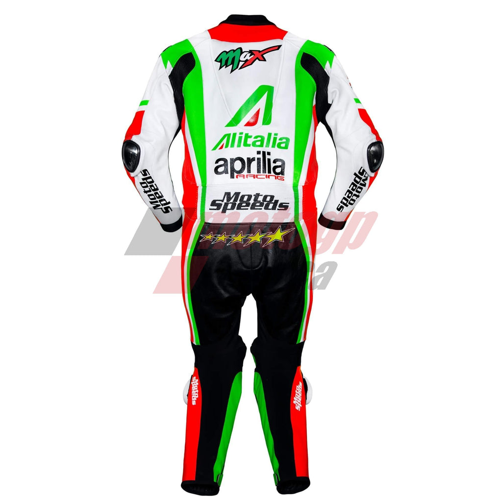 Max Biaggi Aprilia WSBK 2010 Leathers