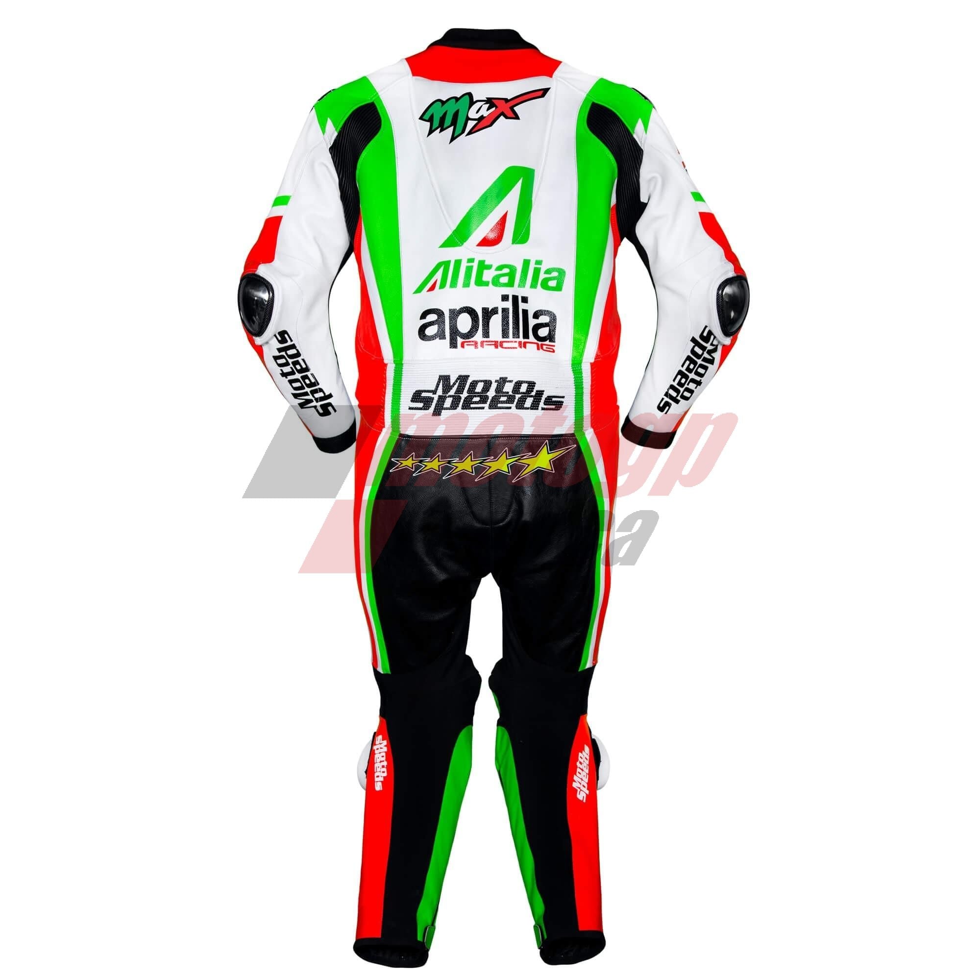 Max Biaggi Aprilia WSBK 2010 Leathers
