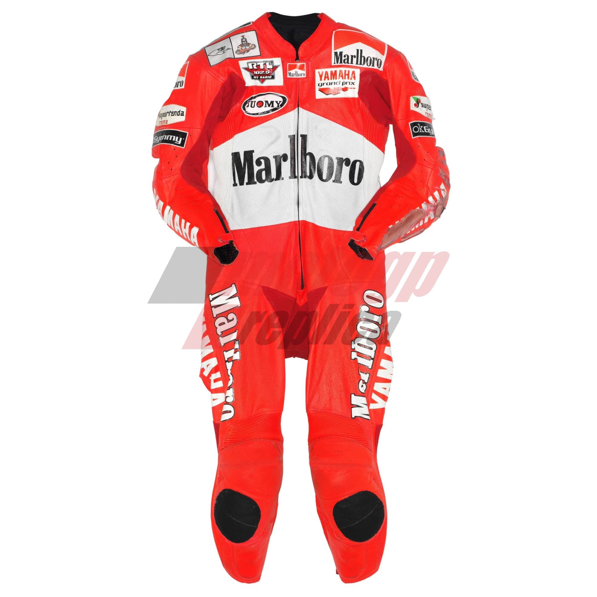Max Biaggi Marlboro Yamaha GP 2001 Leathers