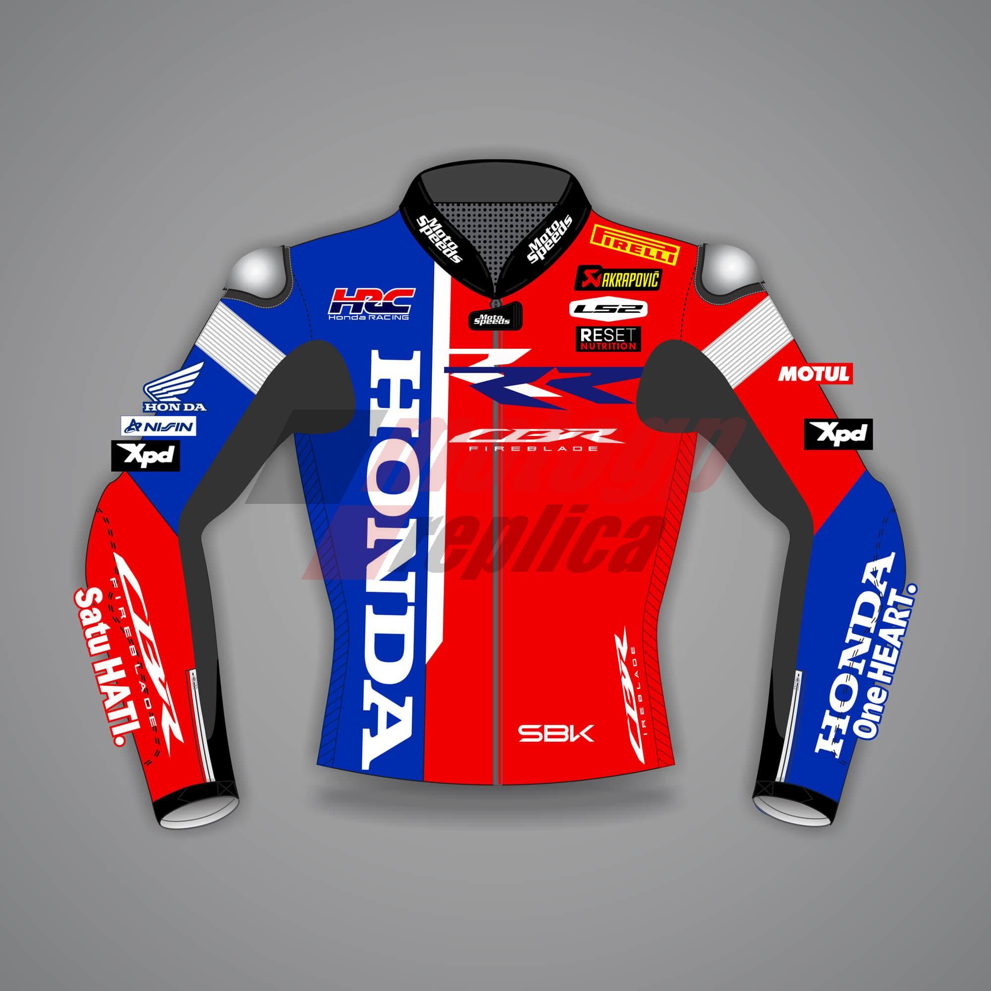 Moto Jacket Honda Iker Lecuona SBK 2025