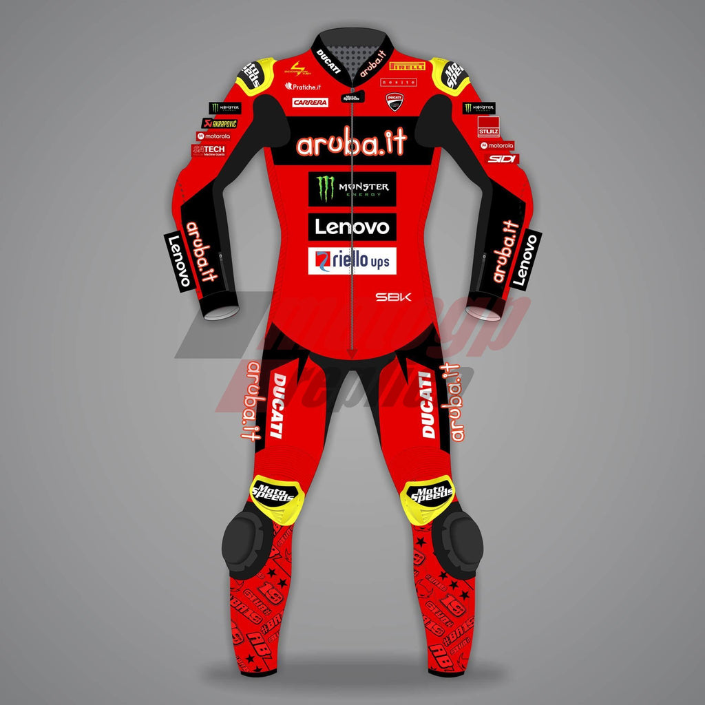 Motorbike Riding Leathers Alvaro Bautista Ducati SBK 2025