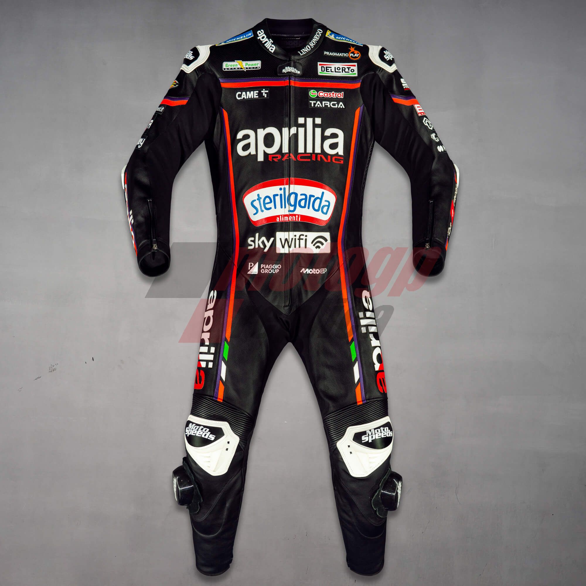 Motorcycle Full Body Suit Jorge Martin Aprilia MotoGP 2025