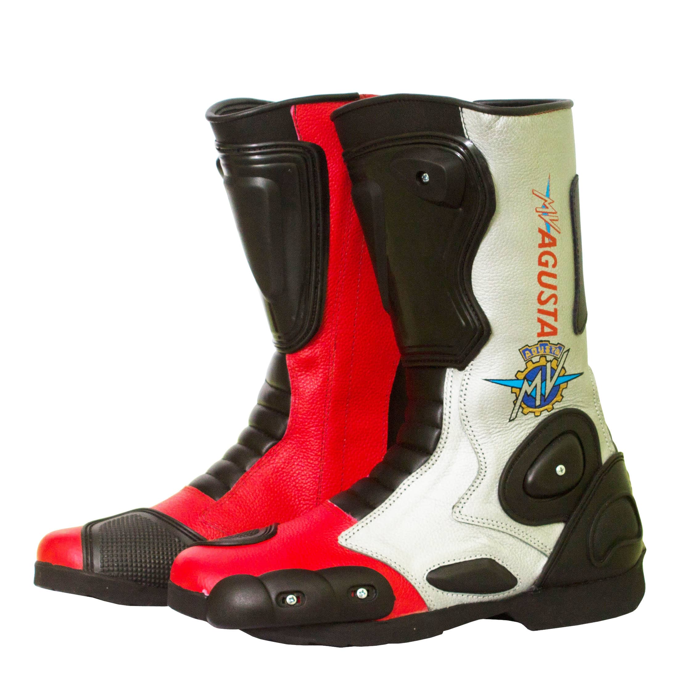 MV Agusta Leather Biker Boots