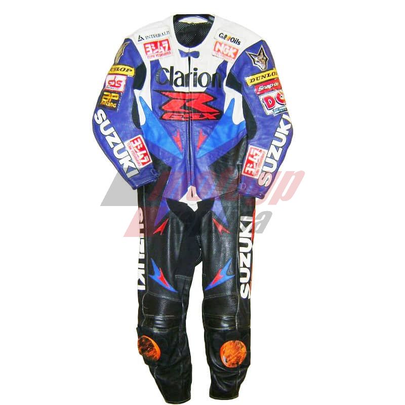 Niall Mackenzie Suzuki 2001 BSB Leather Suit