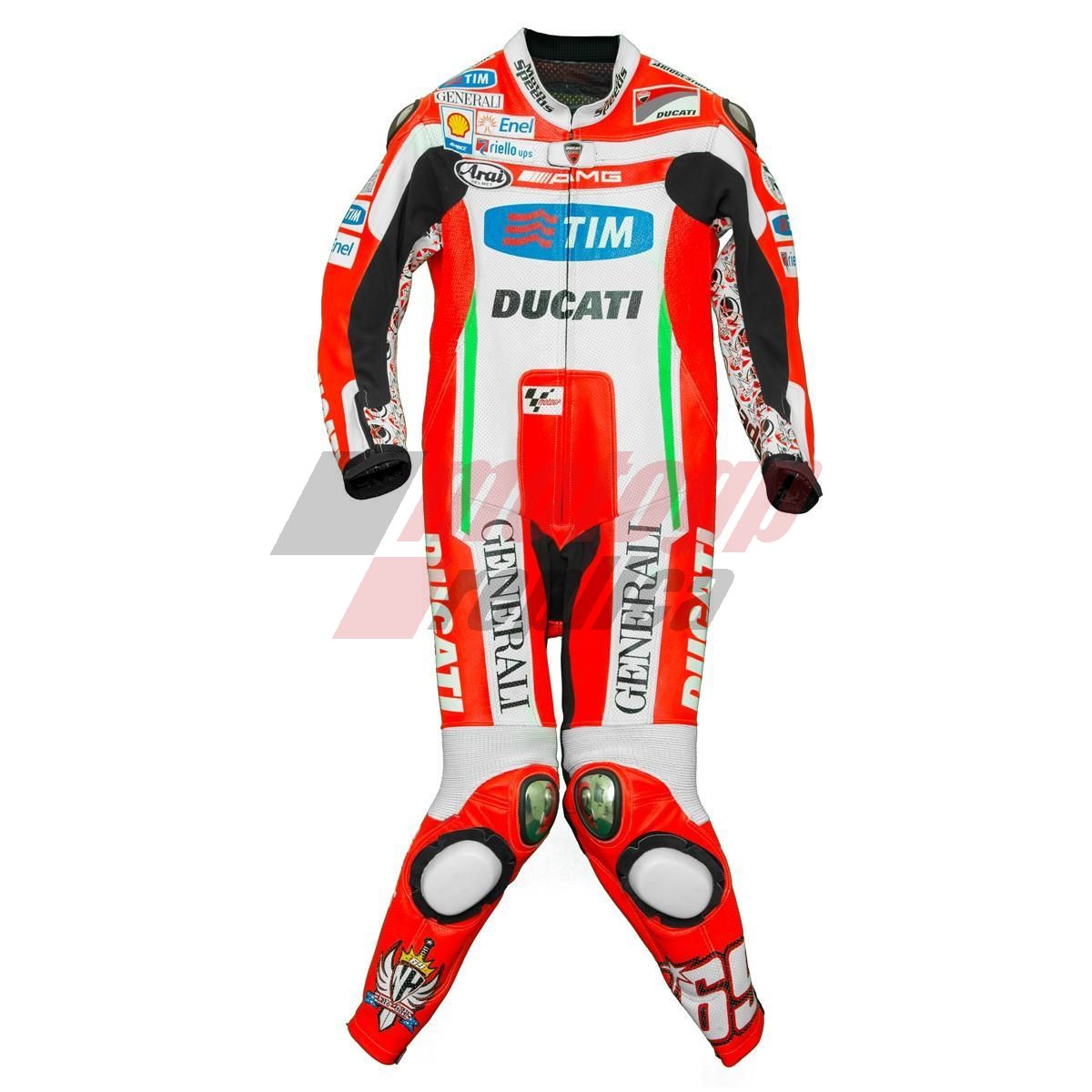 Nicky Hayden Ducati 2012 MotoGP Race Leathers