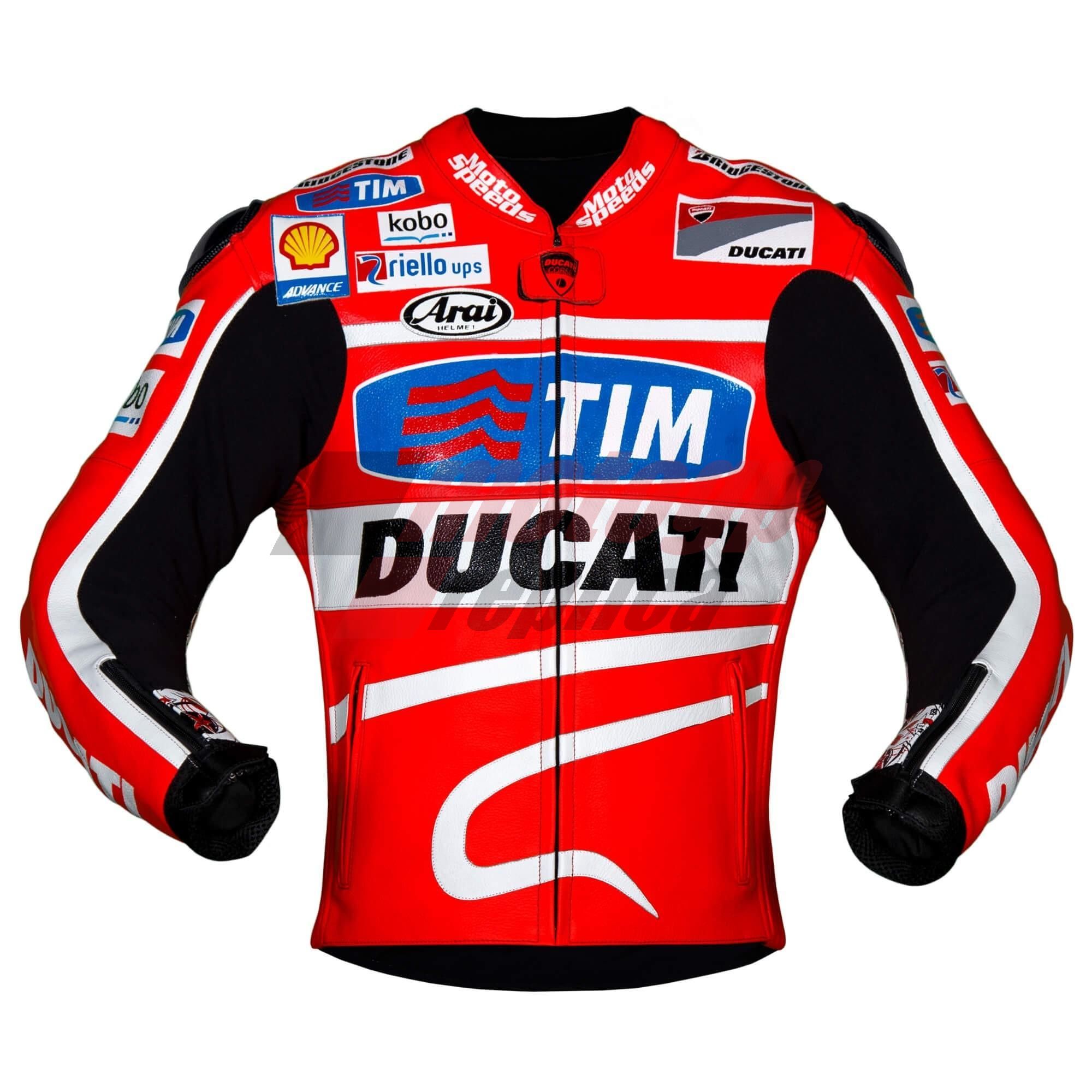 Nicky Hayden 2013 MotoGP Ducati Leather Jacket