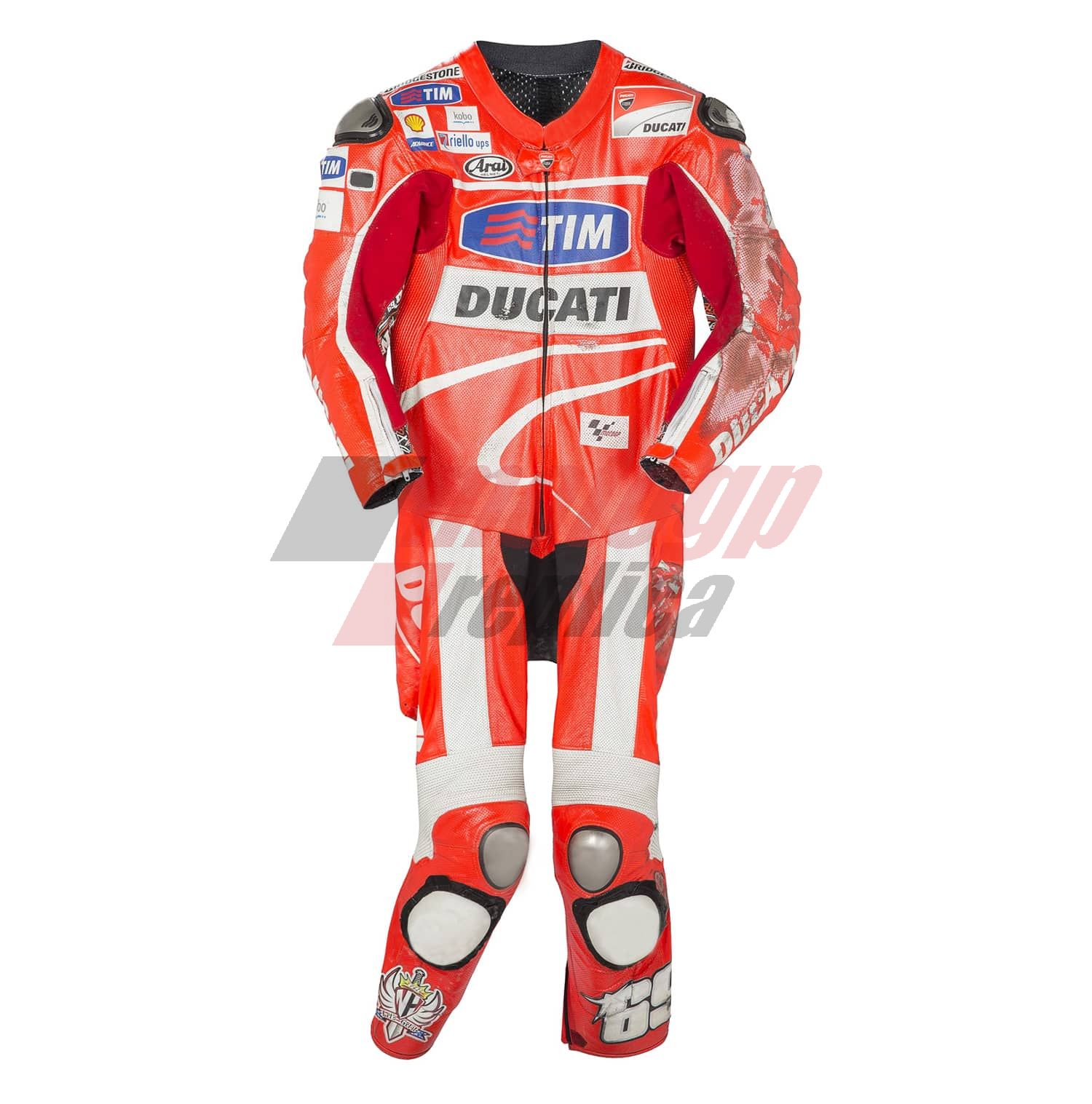 Nicky Hayden Ducati 2013 MotoGP Race Leathers