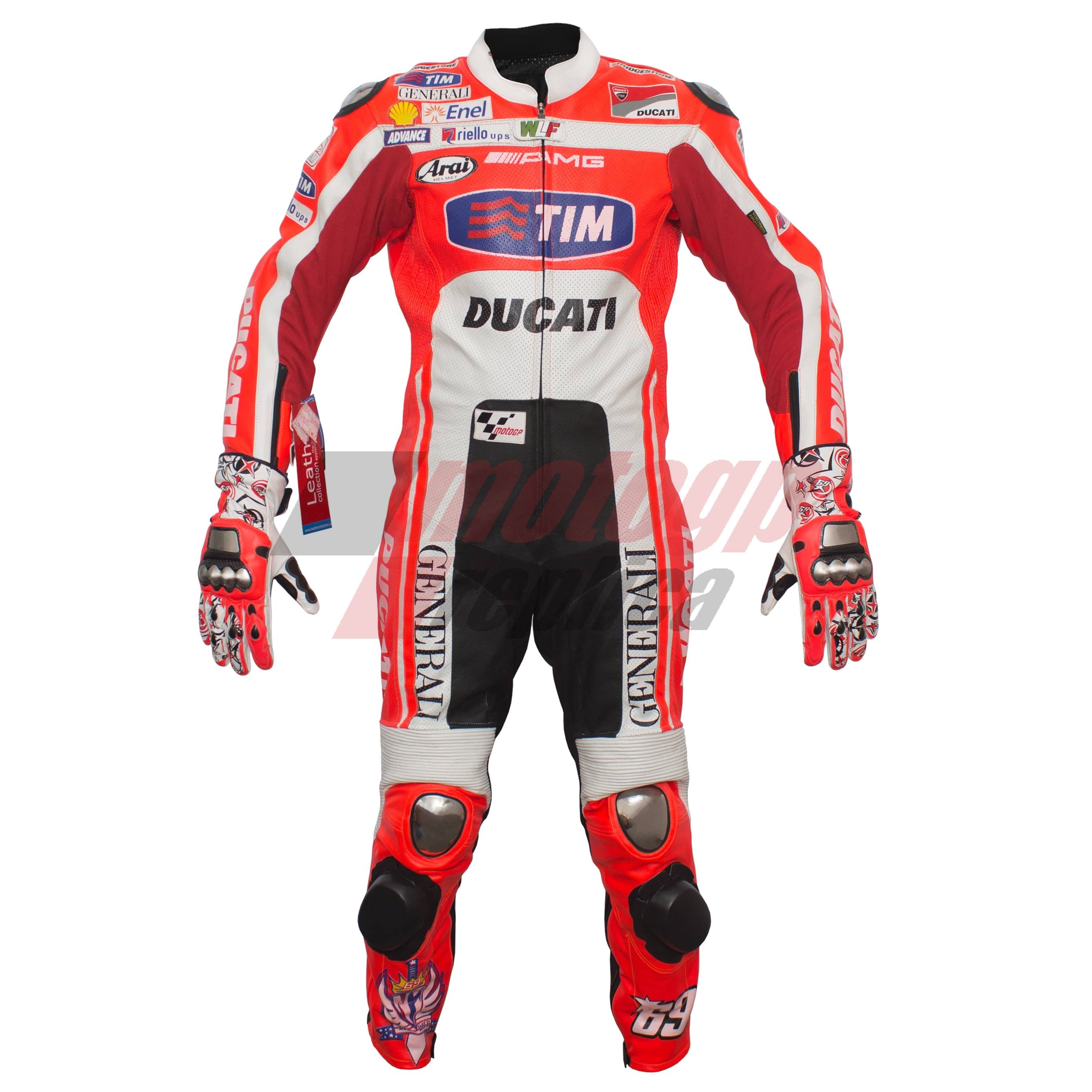 Full Leather Race Suit Nicky Hayden MotoGP 2015
