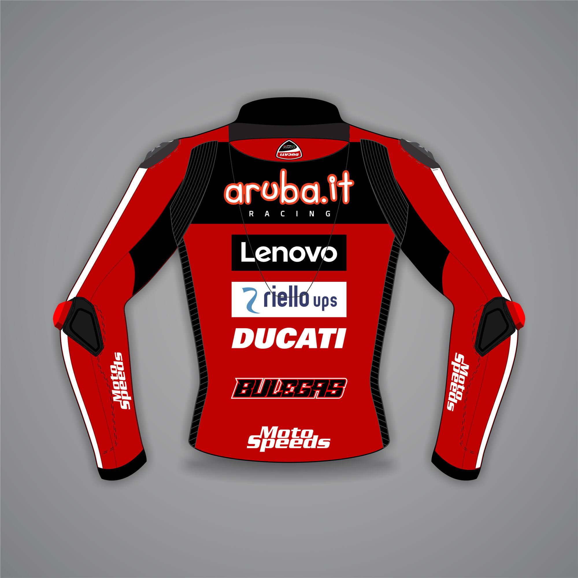 Nicolo Bulega Ducati Motorcycle Track Jacket SBK 2026