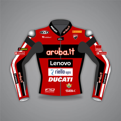 Nicolo Bulega Ducati Motorcycle Track Jacket SBK 2026
