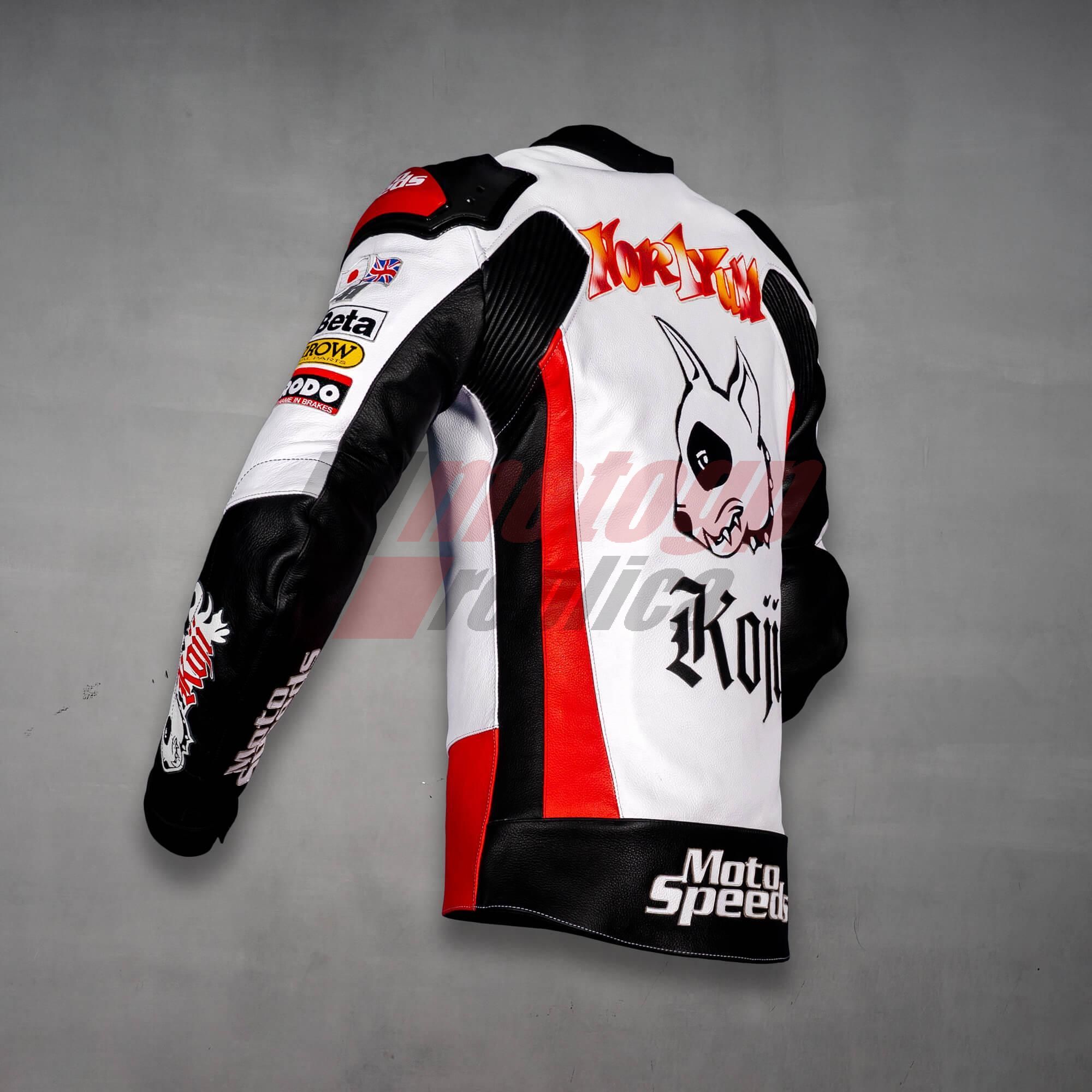 Ducati Retro Leather Jacket WSBK 2004