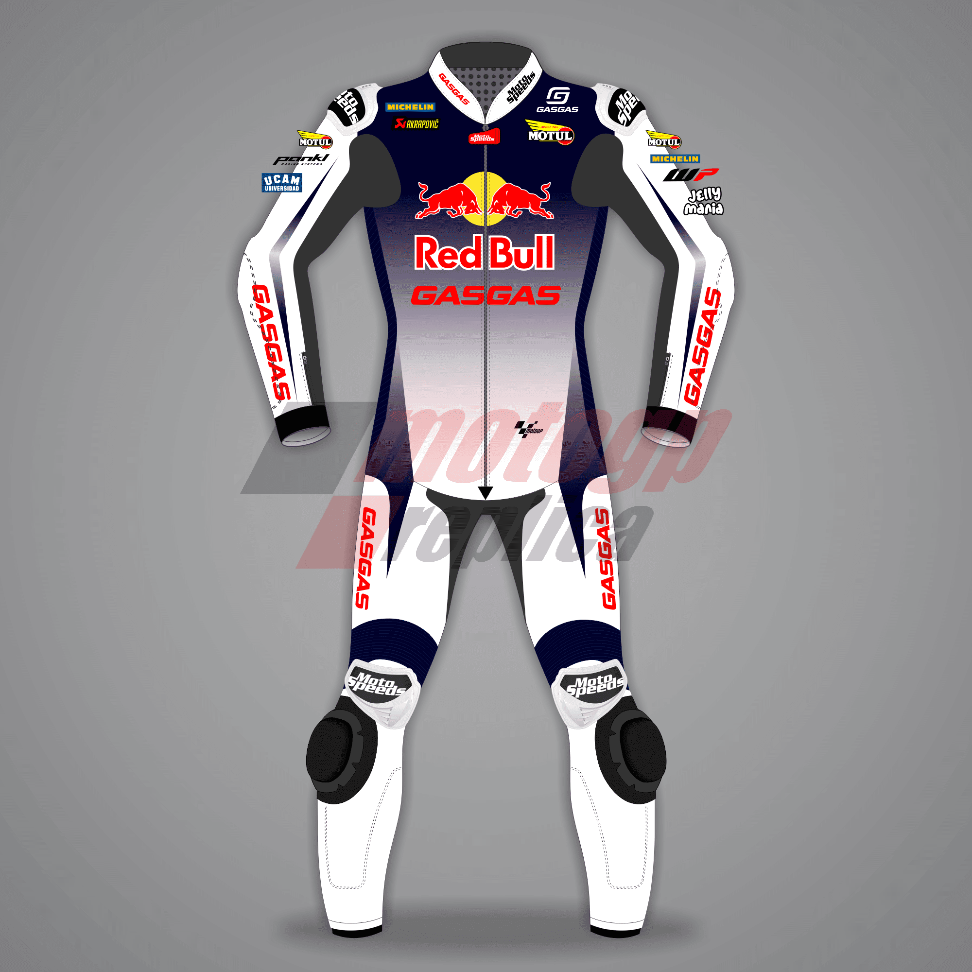 Pedro Acosta Ducati Red Bull Suit British GP 2024