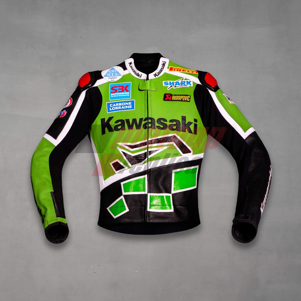 Régis Laconi Vintage Kawasaki Jacket WSBK 2008